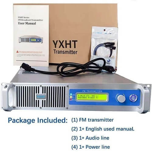 Warranty: 6 Years- Yxht 500w Fm Transmitter 1-bay + 50 Meters Complete  Package For Radio Station (total 10 Sets Of Equipments） - Radio & Tv  Broadcasting Equipment - AliExpress